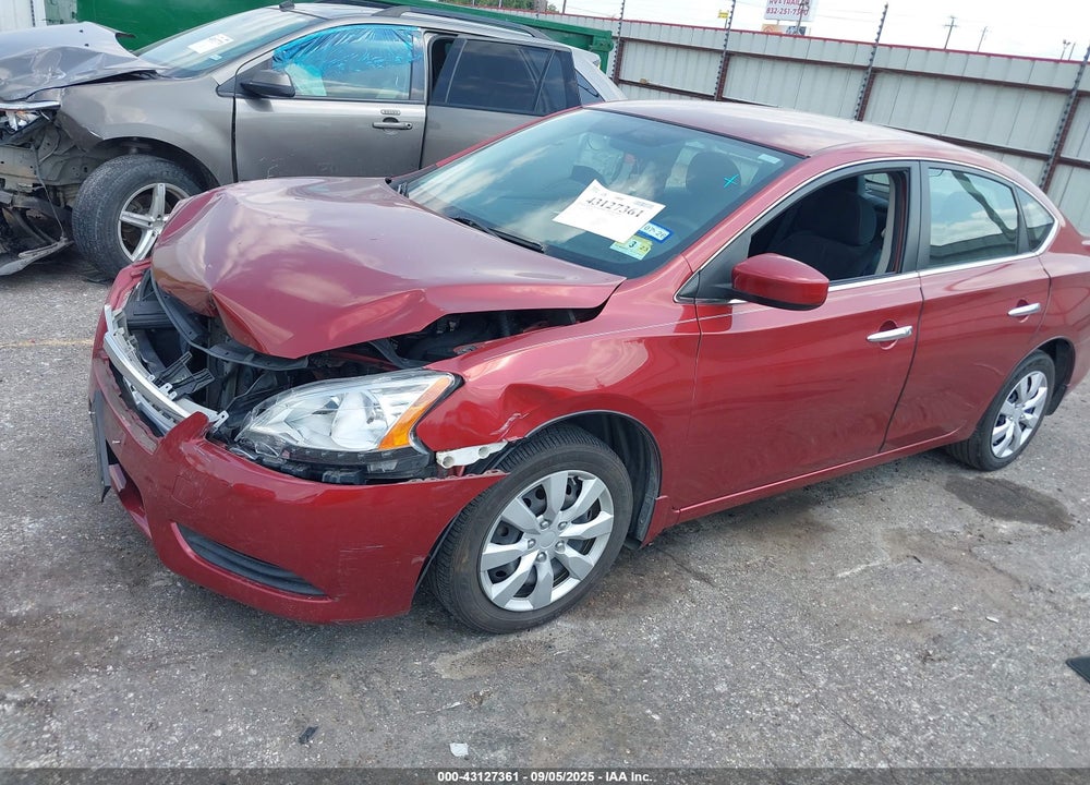 2015 NISSAN SENTRA VIN: 3N1AB7AP7FY331923