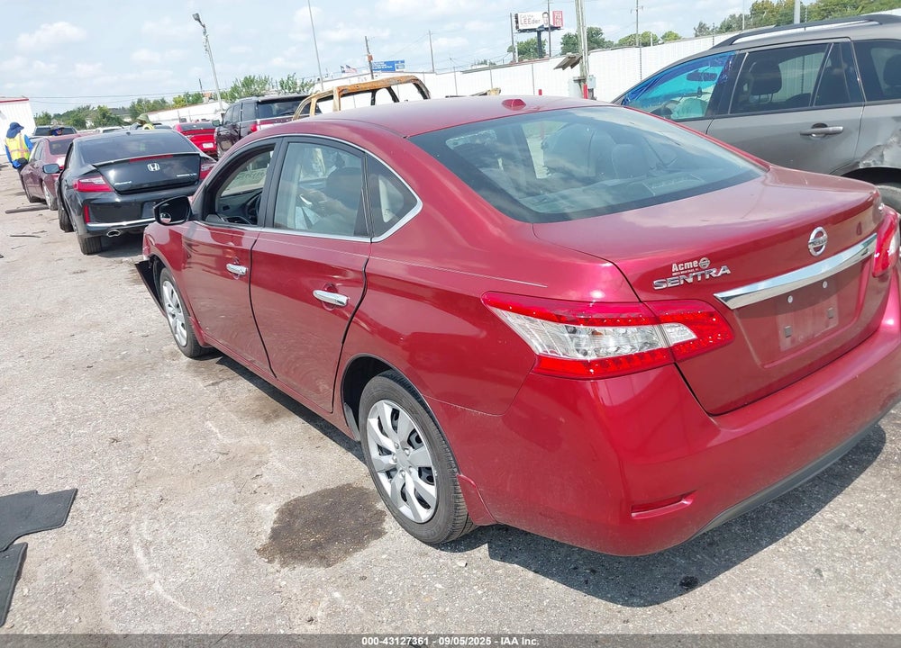 2015 NISSAN SENTRA VIN: 3N1AB7AP7FY331923