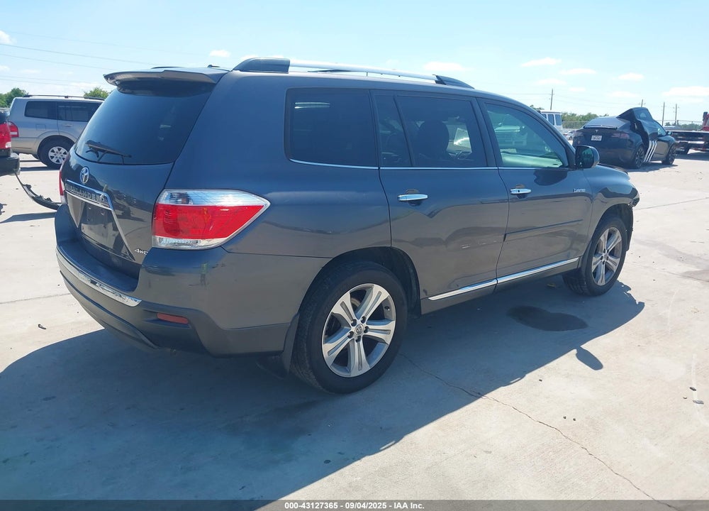 2013 TOYOTA HIGHLANDER LIMITED V6 VIN: 5TDDK3EH9DS232420