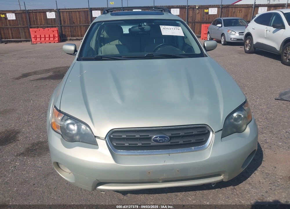2005 SUBARU OUTBACK 2.5I LIMITED VIN: 4S4BP62C356388050