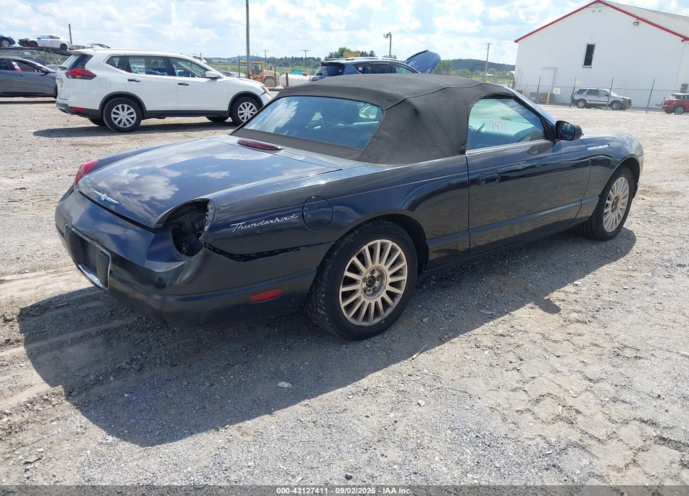 2005 FORD THUNDERBIRD 50TH ANNIVERSARY VIN: 1FAHP60AX5Y106917