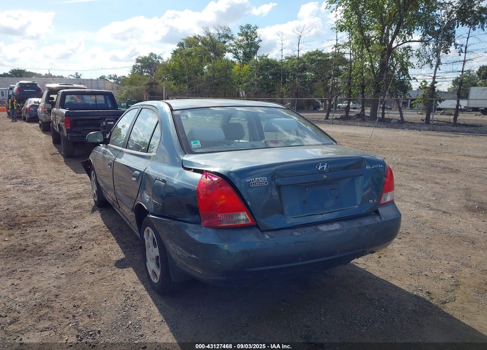 2003 HYUNDAI ELANTRA GLS/GT VIN: KMHDN45D83U568642