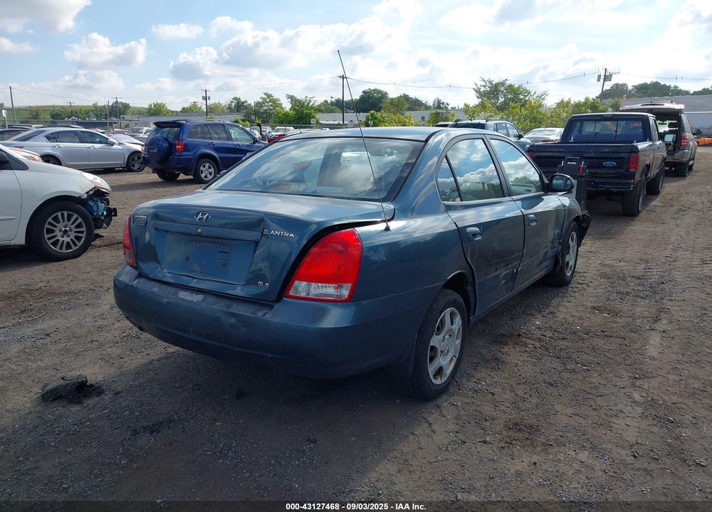 2003 HYUNDAI ELANTRA GLS/GT VIN: KMHDN45D83U568642