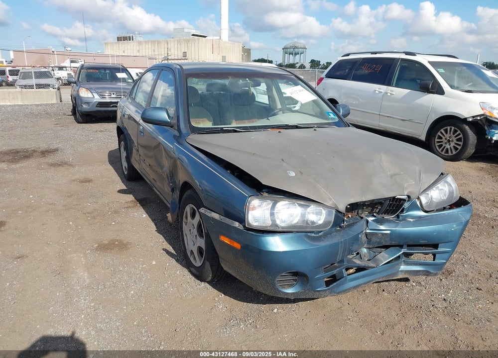 2003 HYUNDAI ELANTRA GLS/GT VIN: KMHDN45D83U568642