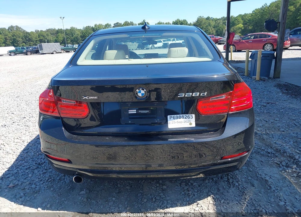 2014 BMW 328D XDRIVE VIN: WBA3D5C50EKX98000
