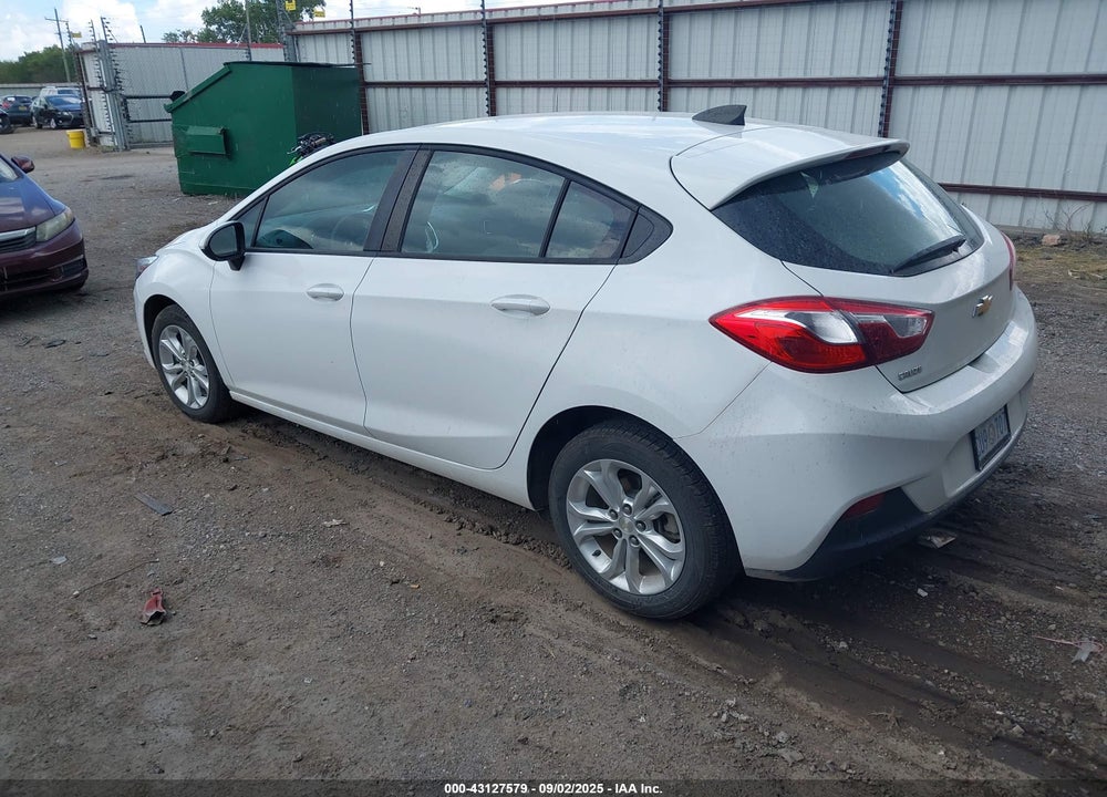 2019 CHEVROLET CRUZE LS VIN: 3G1BC6SM7KS586526