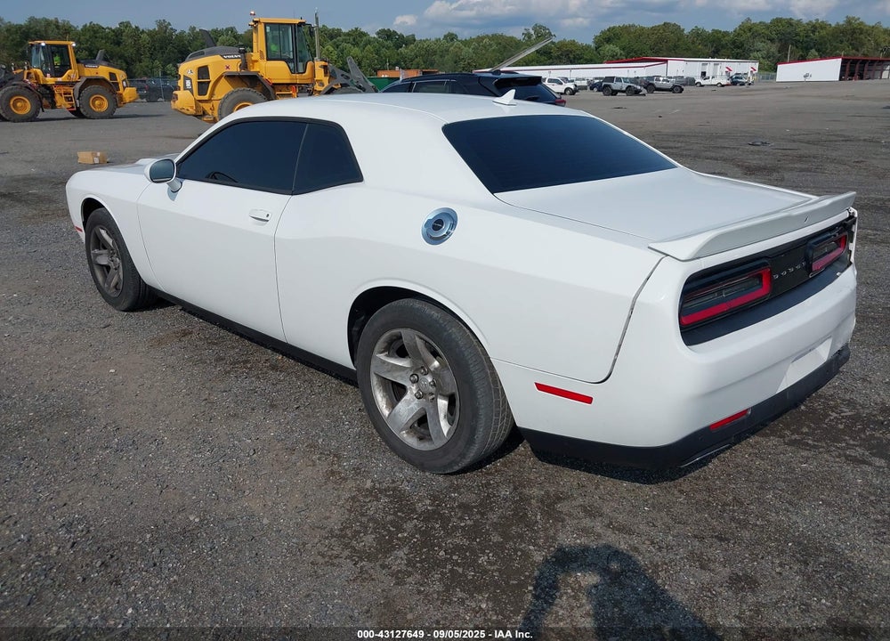 2015 DODGE CHALLENGER SXT PLUS VIN: 2C3CDZBG7FH789367