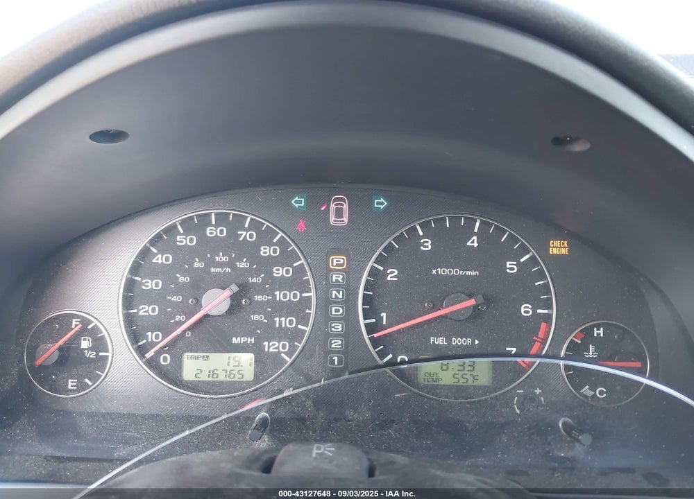 2004 SUBARU OUTBACK VIN: 4S3BH675847615382