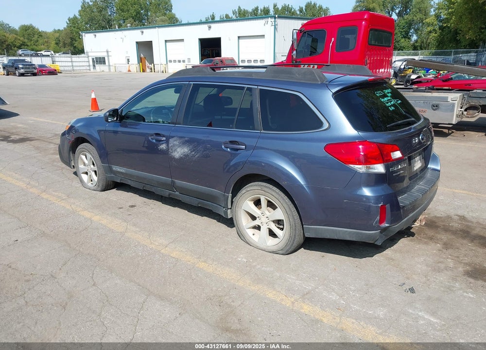 2013 SUBARU OUTBACK 2.5I PREMIUM VIN: 4S4BRCCC3D3269650