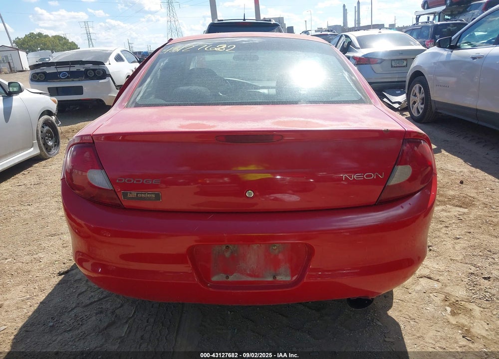 2001 DODGE NEON SE VIN: 1B3ES46C21D165469