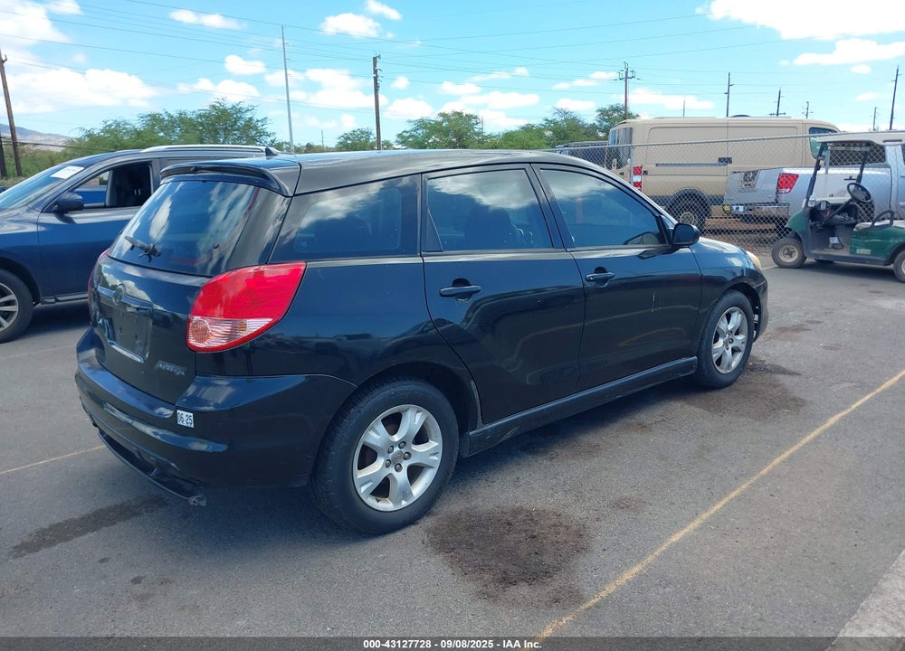 2004 TOYOTA MATRIX/XR VIN: 2T1KR32E74C305337
