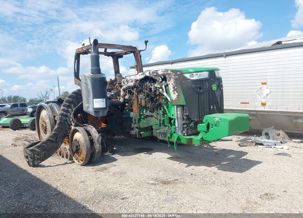 2019 JOHN DEERE 8370R TRACTOR VIN: 1RW8370RHJD920110