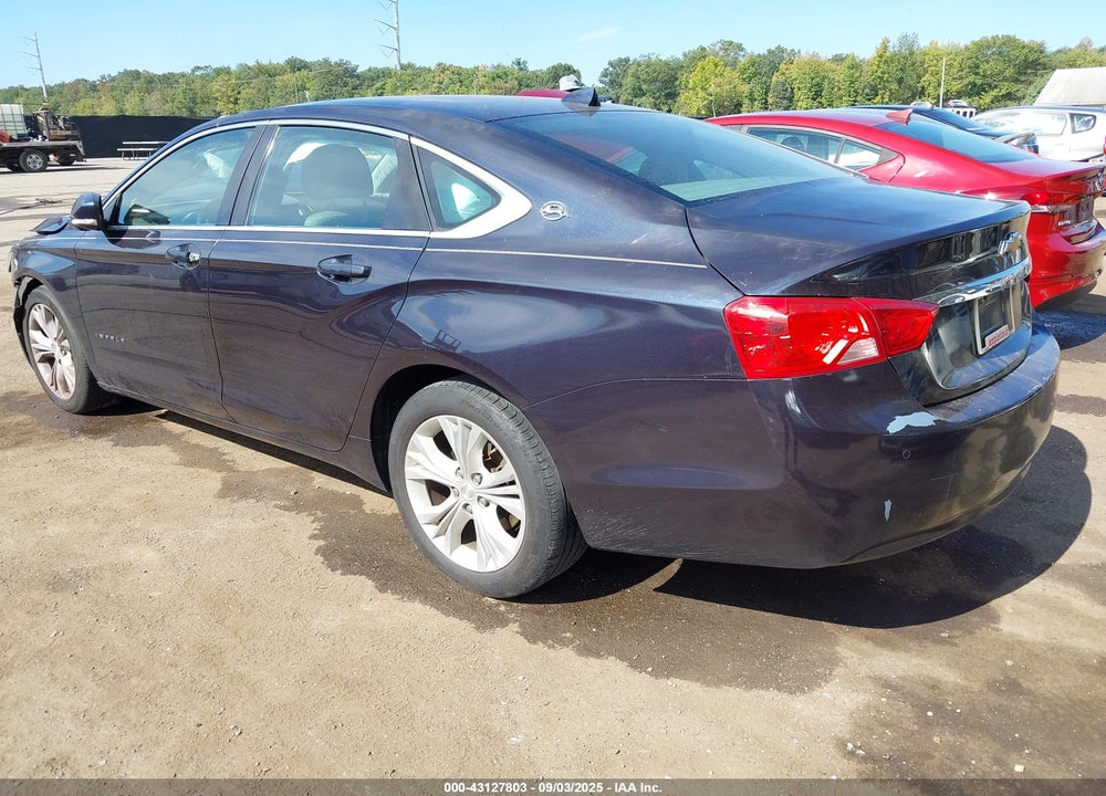 2014 CHEVROLET IMPALA VIN: 2G1125S34E9133899