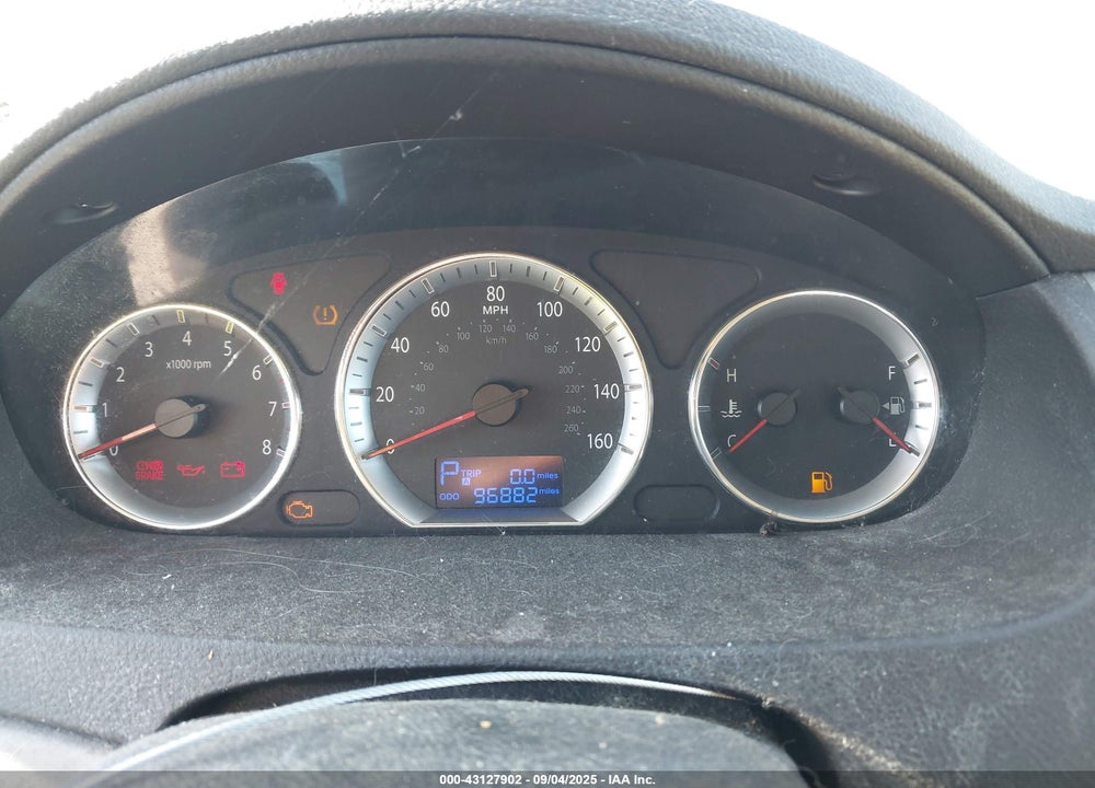 2010 HYUNDAI SONATA VIN: 5NPET4AC8AH600749