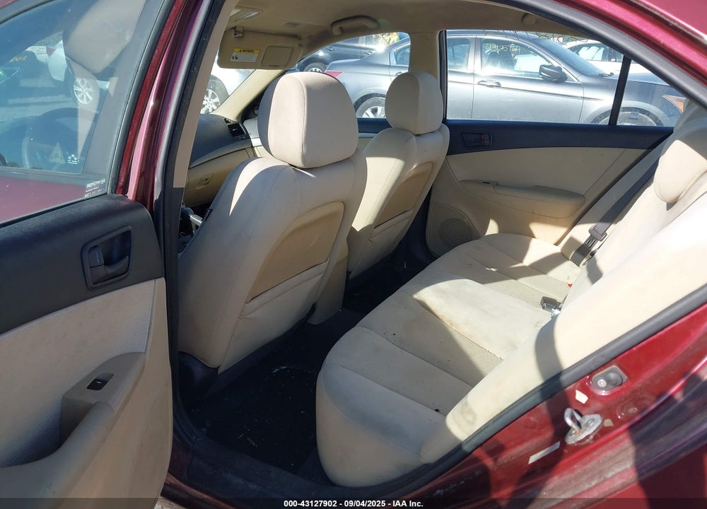 2010 HYUNDAI SONATA VIN: 5NPET4AC8AH600749