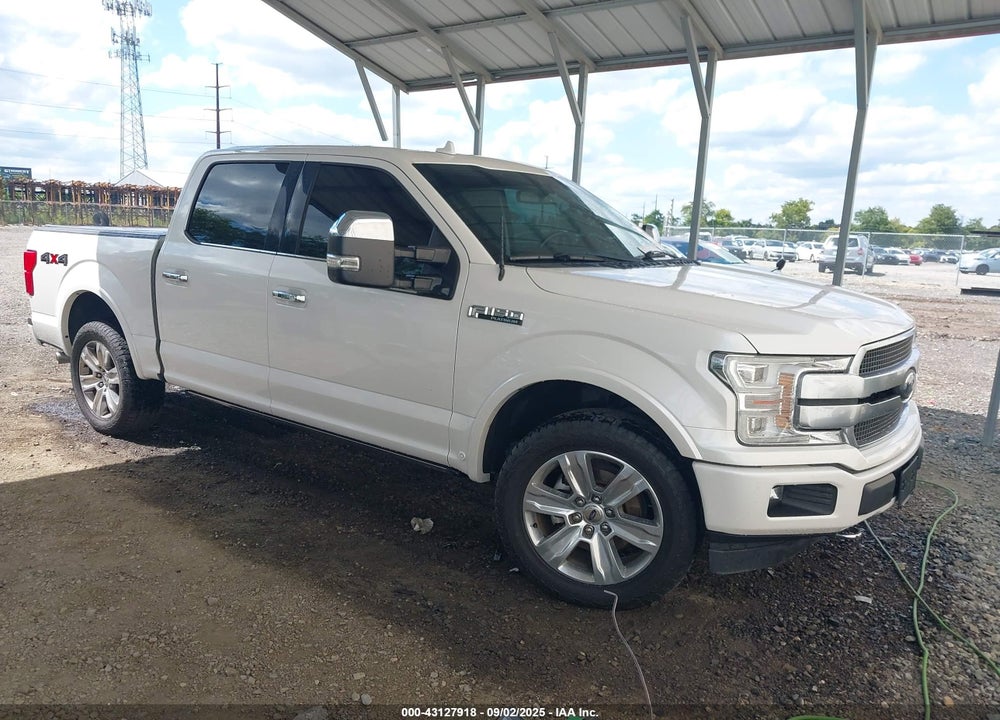 2018 FORD F-150 PLATINUM VIN: 1FTEW1EG1JFC37692