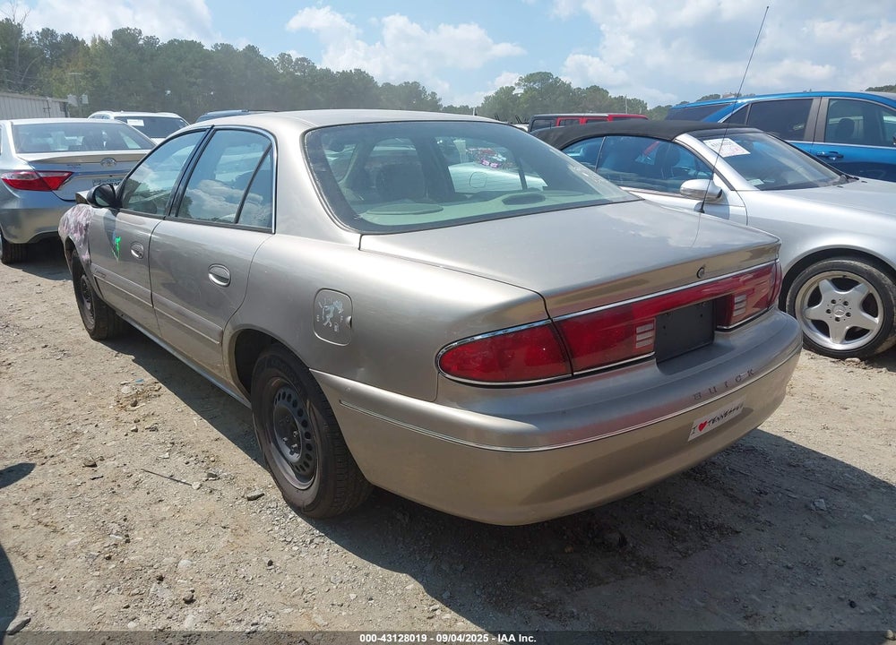 1999 BUICK CENTURY CUSTOM VIN: 2G4WS52M3X1599908