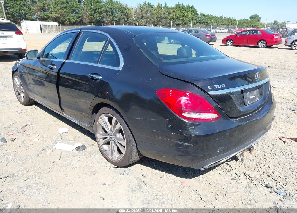 2018 MERCEDES-BENZ C 300 4MATIC VIN: WDDWF4KB8JR404097