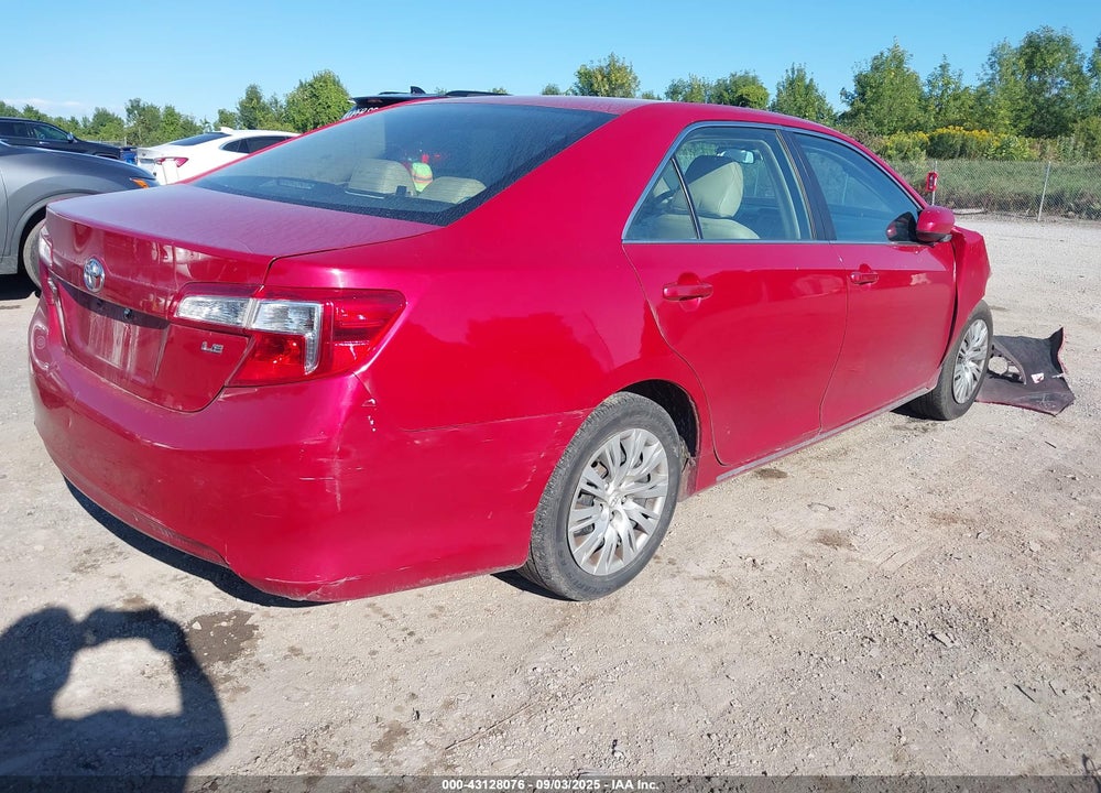 2013 TOYOTA CAMRY VIN: 4T4BF1FK6DR274843