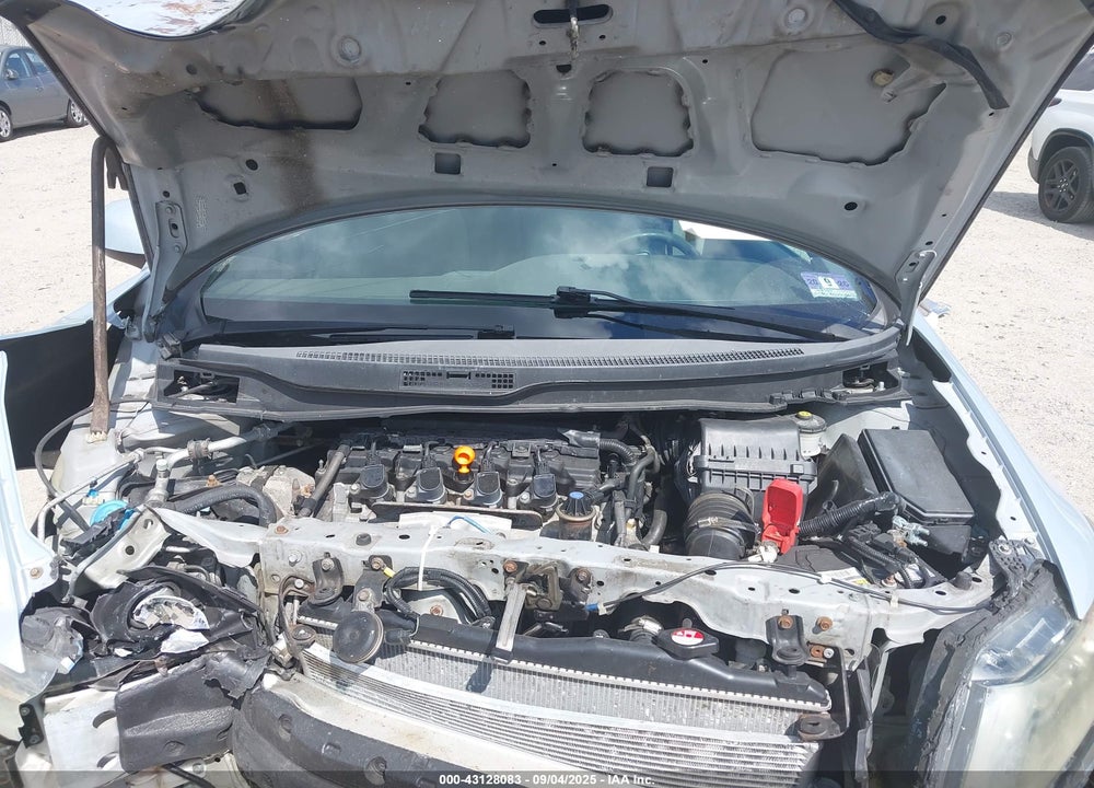 2012 HONDA CIVIC VIN: 2HGFB2F54CH522280