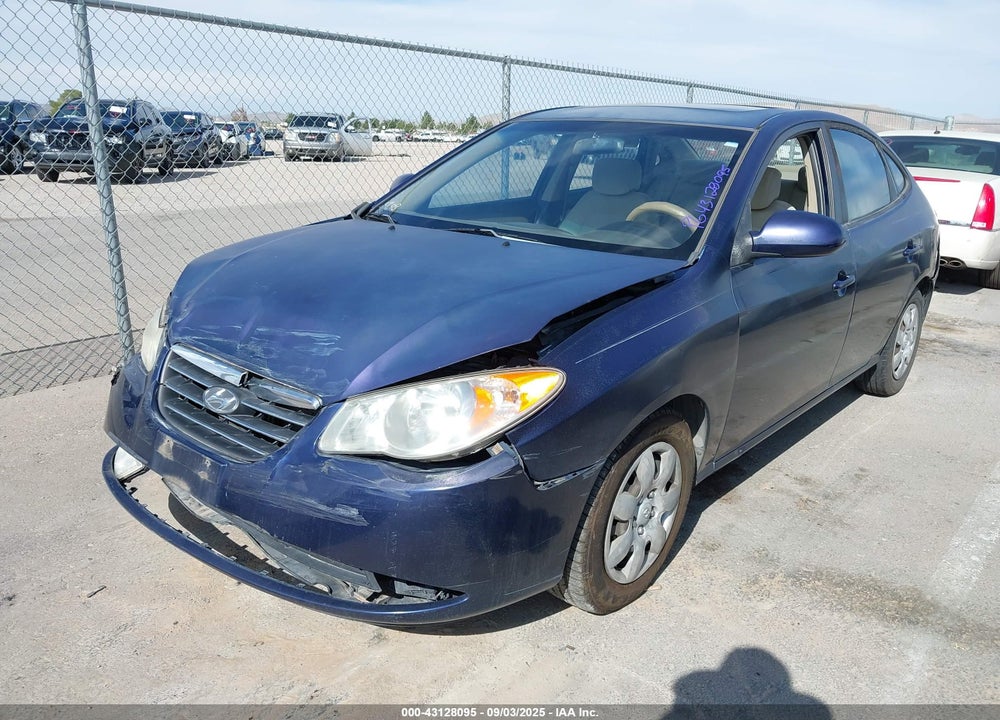 2008 HYUNDAI ELANTRA GLS/SE VIN: KMHDU46D88U337782