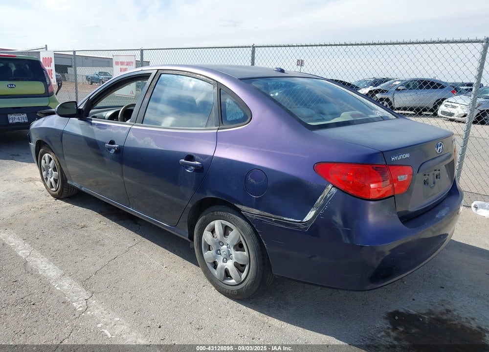 2008 HYUNDAI ELANTRA GLS/SE VIN: KMHDU46D88U337782
