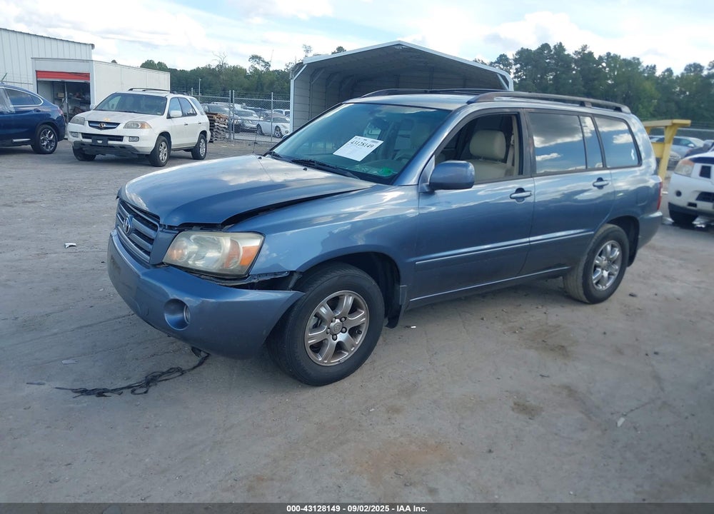 2006 TOYOTA HIGHLANDER V6 VIN: JTEDP21A360114210