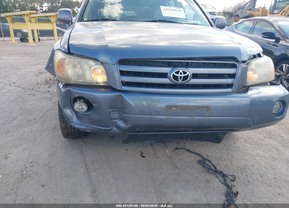 2006 TOYOTA HIGHLANDER V6 VIN: JTEDP21A360114210