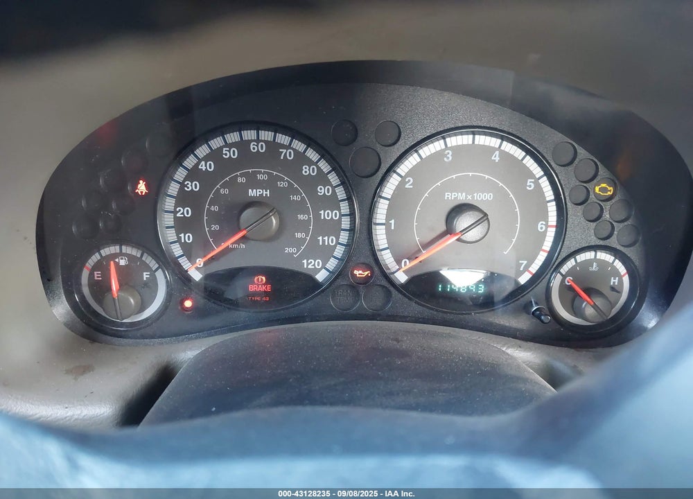 2005 JEEP LIBERTY SPORT VIN: 1J4GL48K15W603220