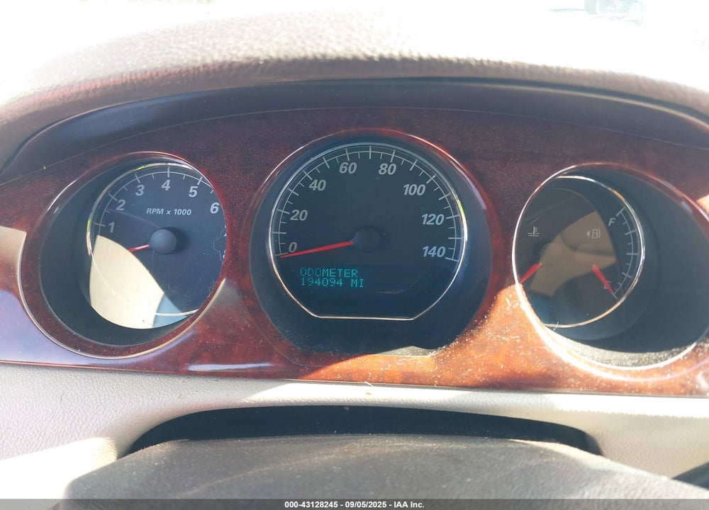 2008 BUICK LUCERNE VIN: 1G4HD57288U163782