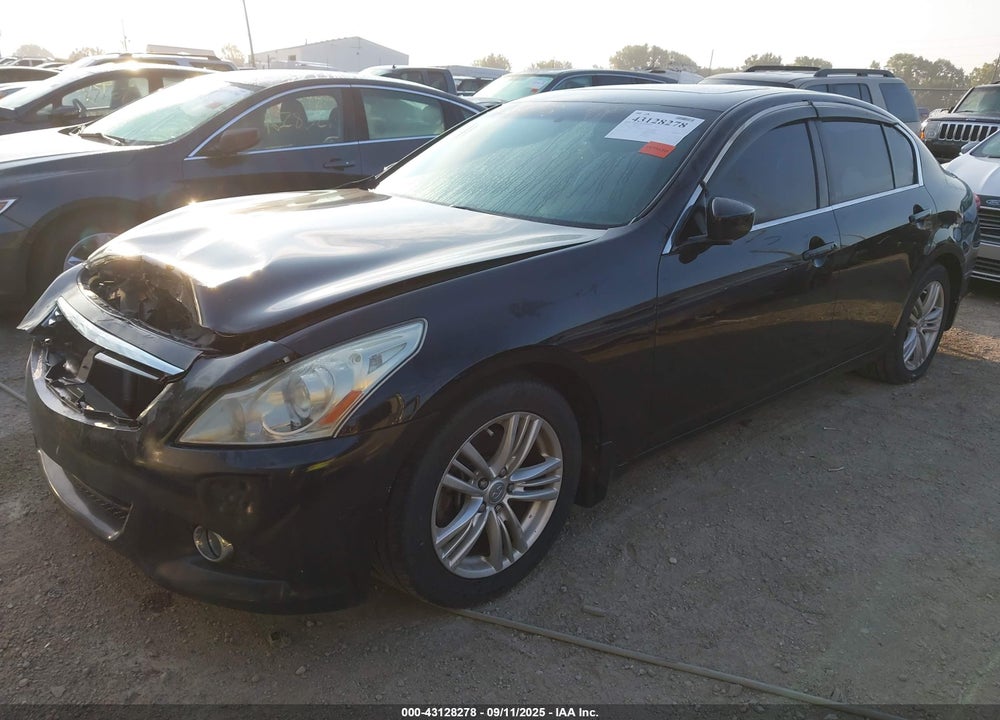 2011 INFINITI G25 JOURNEY VIN: JN1DV6AP4BM830853