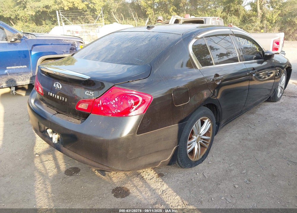 2011 INFINITI G25 JOURNEY VIN: JN1DV6AP4BM830853