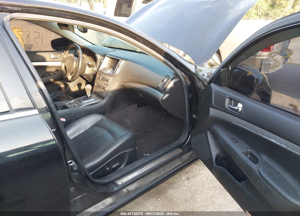 2011 INFINITI G25 JOURNEY VIN: JN1DV6AP4BM830853