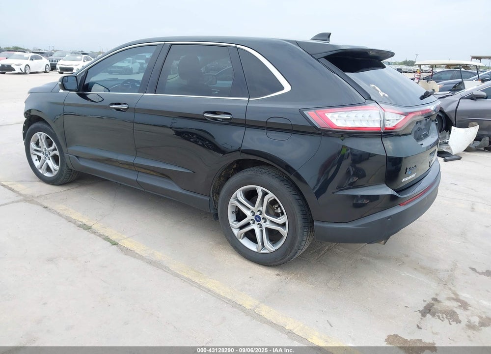 2015 FORD EDGE TITANIUM VIN: 2FMTK4K96FBB30975