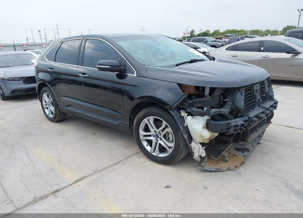 2015 FORD EDGE TITANIUM VIN: 2FMTK4K96FBB30975
