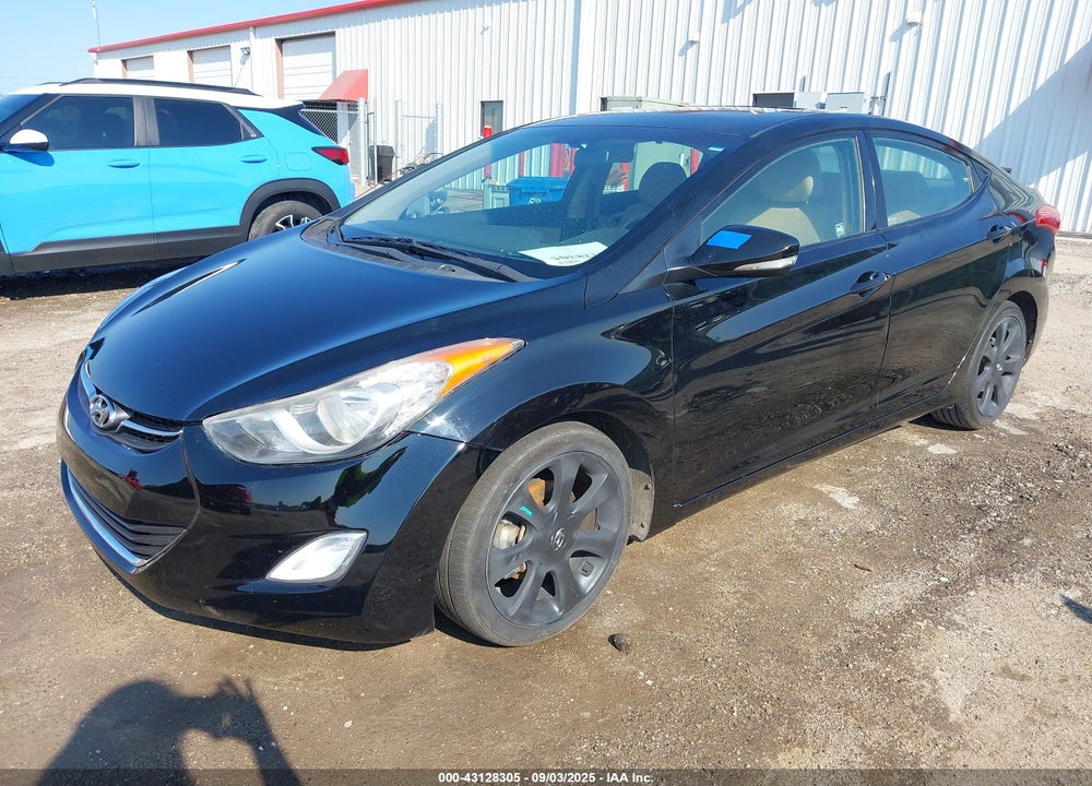 2013 HYUNDAI ELANTRA VIN: KMHDH4AE4DU988387
