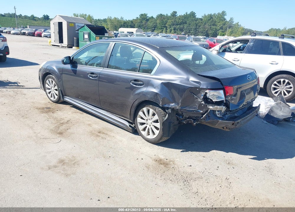 2010 SUBARU LEGACY VIN: 4S3BMBK66A3234251
