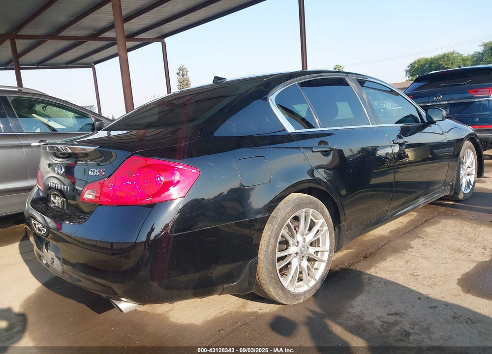 2008 INFINITI G35 JOURNEY VIN: JNKBV61E28M218399