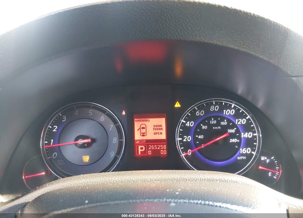 2008 INFINITI G35 JOURNEY VIN: JNKBV61E28M218399