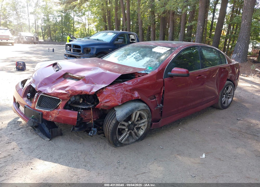 2009 PONTIAC G8 VIN: 6G2ER57709L218034