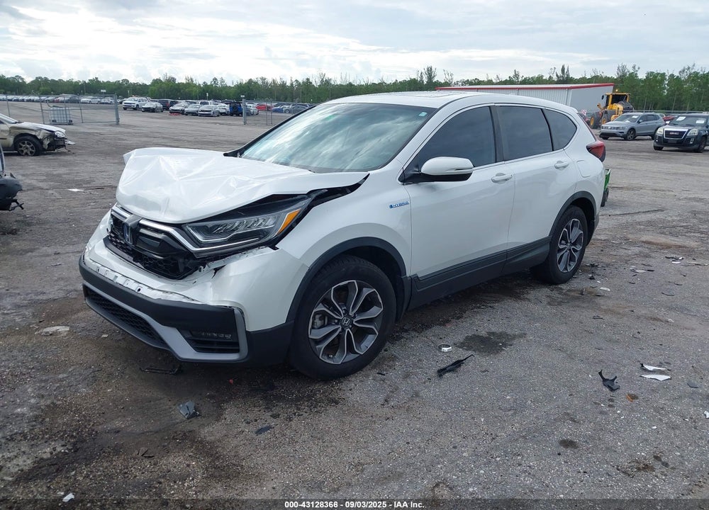 2022 HONDA CR-V HYBRID EX-L VIN: 5J6RT6H82NL007057