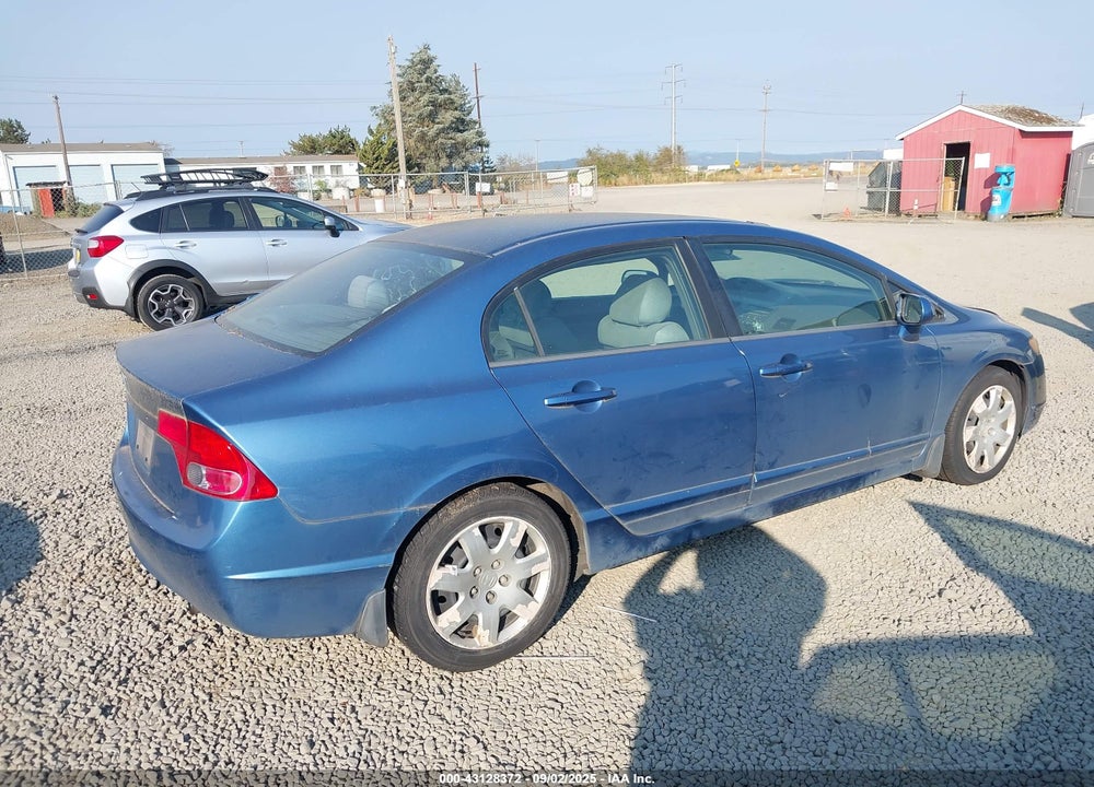 2007 HONDA CIVIC LX VIN: 1HGFA16547L128915
