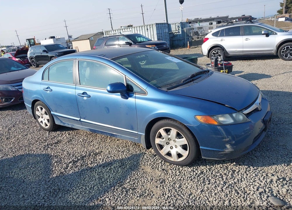 2007 HONDA CIVIC LX VIN: 1HGFA16547L128915