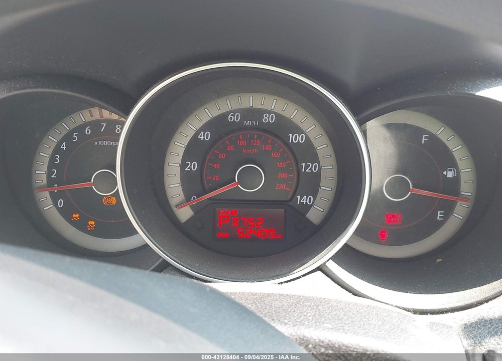 2012 KIA FORTE VIN: KNAFU6A25C5518207