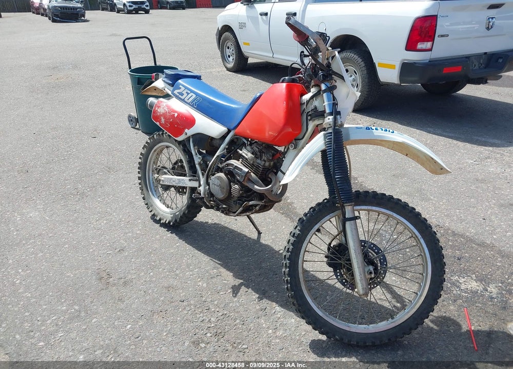 1986 HONDA XR250 R VIN: JH2ME0609GK202917
