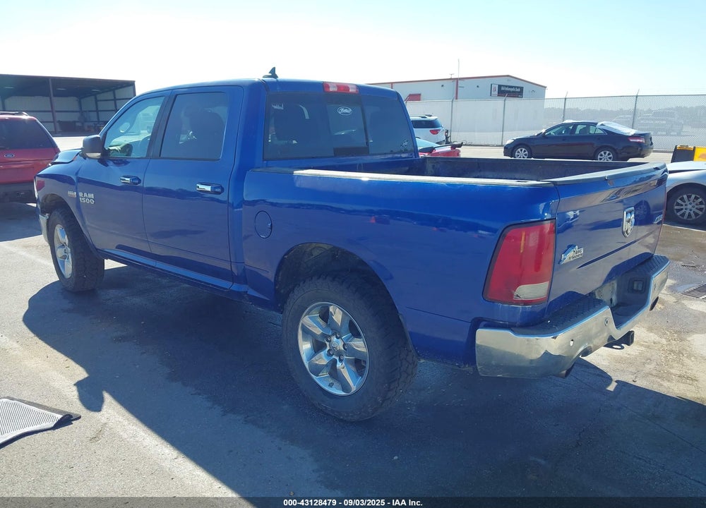 2016 RAM 1500 BIG HORN VIN: 1C6RR7LT1GS139328