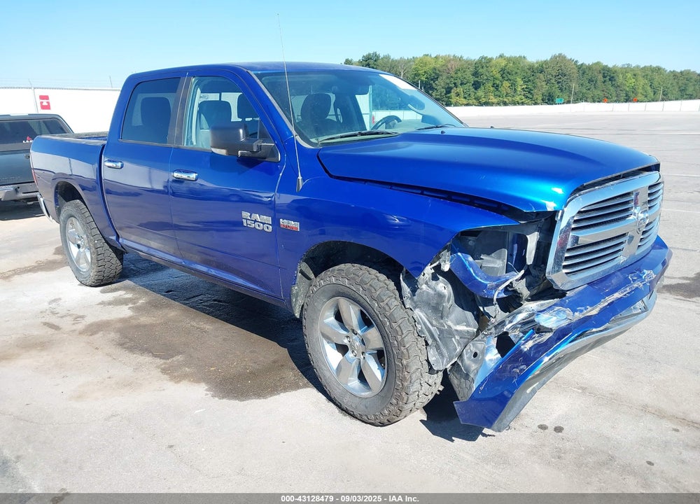2016 RAM 1500 BIG HORN VIN: 1C6RR7LT1GS139328