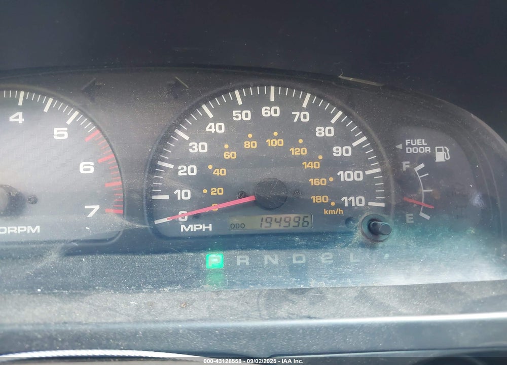 2000 TOYOTA 4RUNNER VIN: JT3GM84R8Y0053782