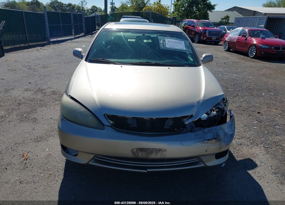 2005 TOYOTA CAMRY SE V6 VIN: 4T1BA32K55U056663