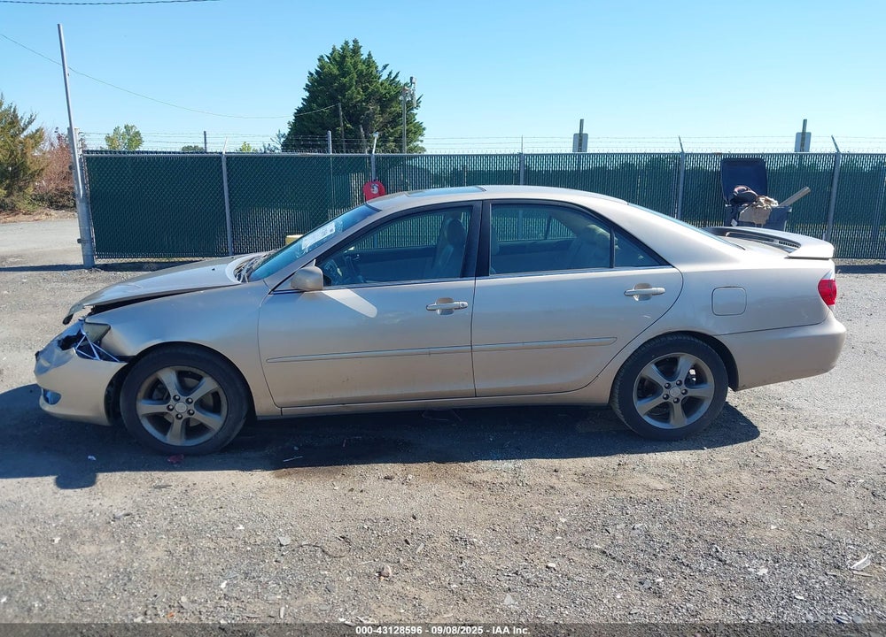 2005 TOYOTA CAMRY SE V6 VIN: 4T1BA32K55U056663